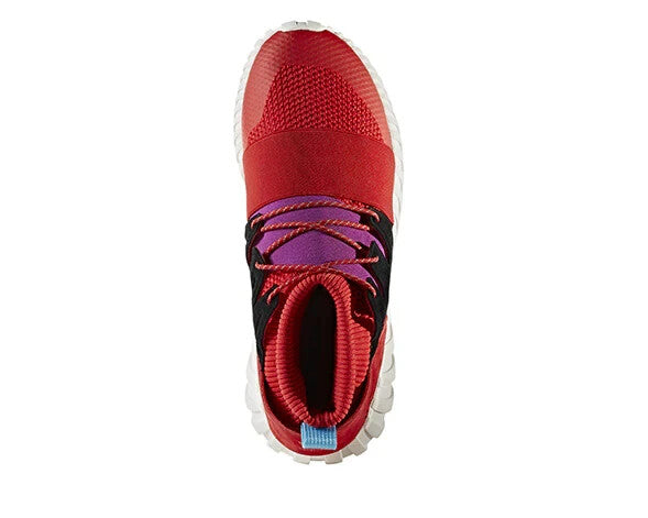 Adidas Tubular Doom Red Purple Knit Ankle Sock Sneakers BY9397 F40.66/US7.5/UK714