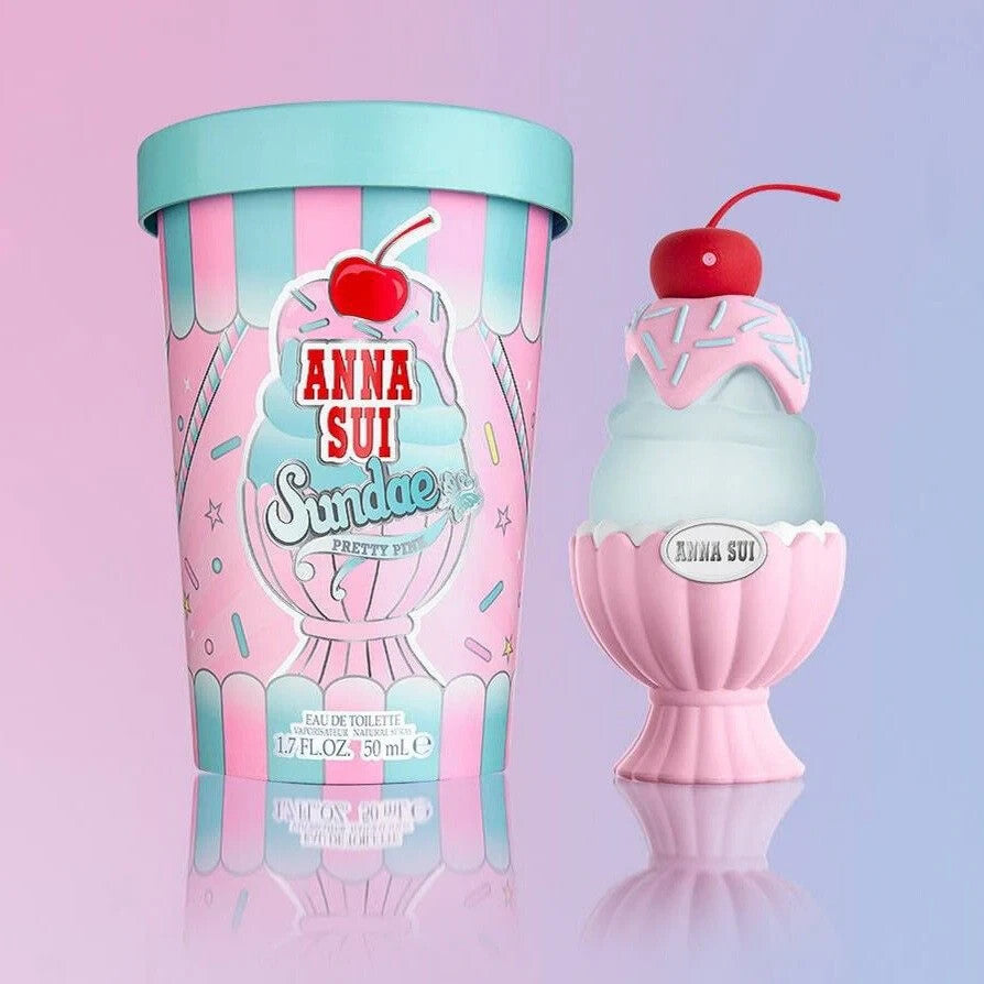 Anna Sui Sundae Pretty Pink Eau De Toilette Spray 50ml