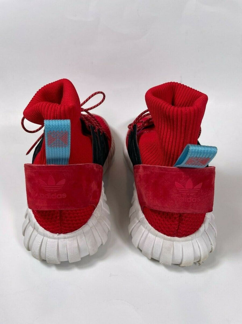 Adidas Tubular Doom Red Purple Knit Ankle Sock Sneakers BY9397 F40/US7/UK6.54