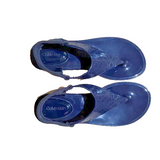 Calvin Klein Janny Blue Jelly Sandal Size US7 EU37 E68132