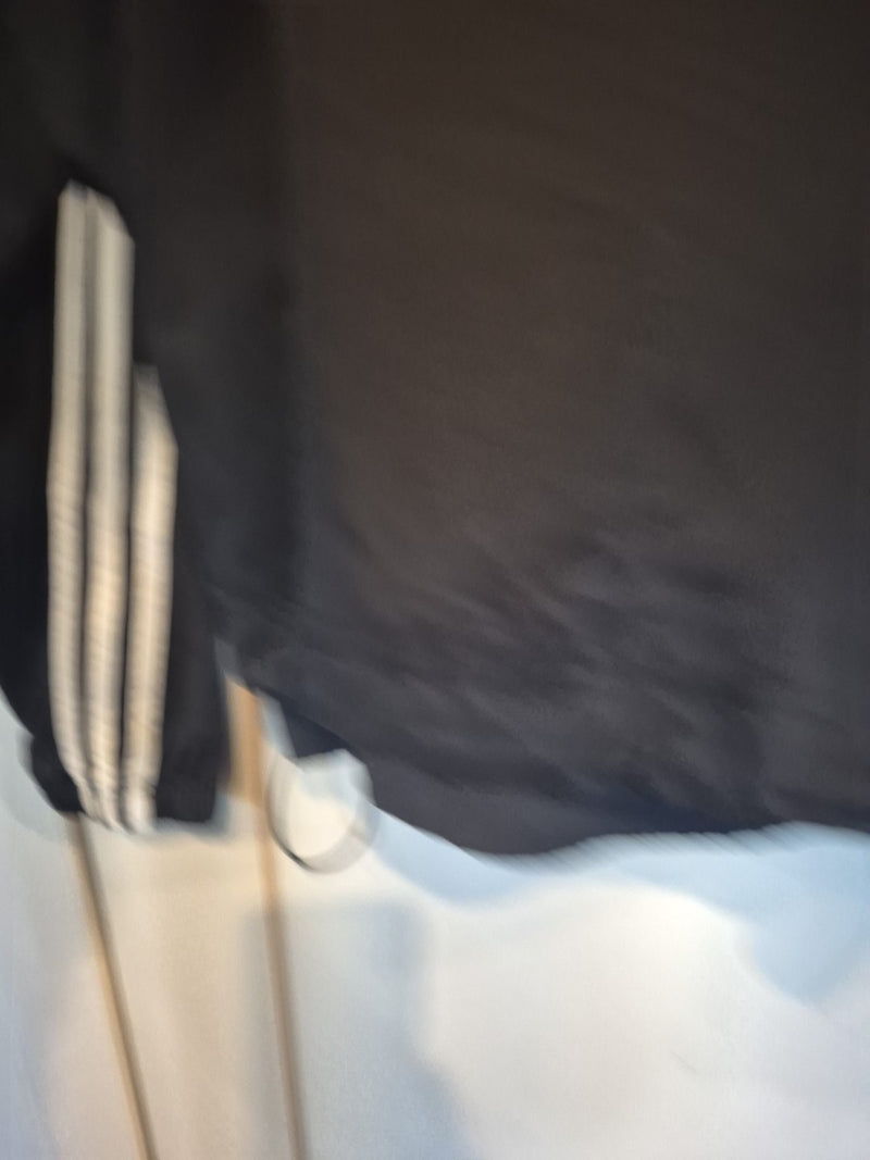 Adidas Black Layered Hooded Wind Breaker Jacket Size Xs13