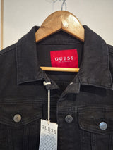 Guess Black Denim Jacket Size S3
