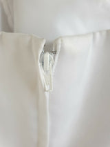 Bridal Chic White organza beaded princess wedding dress size 108