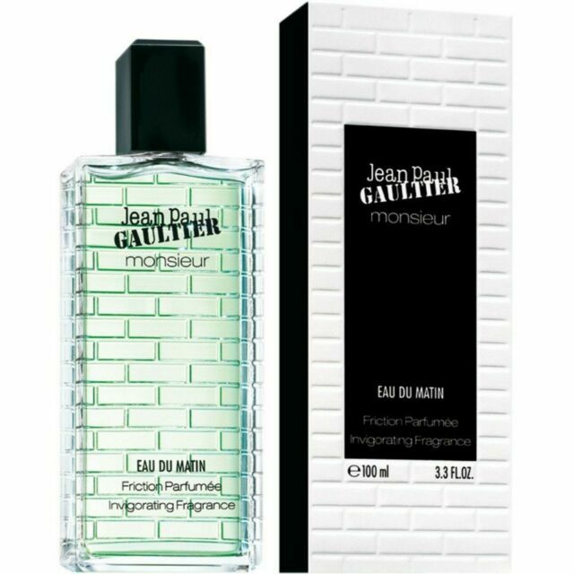 Jean Paul Gaultier Monsieur Eau De Matin Invigorating 100ml Discontinued Rare0