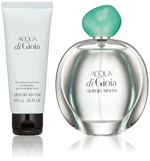 Giorgio Armani Acqua Di Gioia Eau De Parfum Spray 100ml + BL 75ml Travel Set