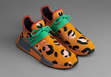 Adidas x Pharrel Williams HU NMD Animal Print Orange Grey Green GZ4439 US 90