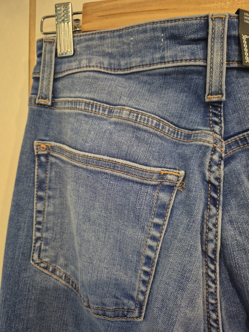 Guess Blue Straight High Rise Jeans Size 268
