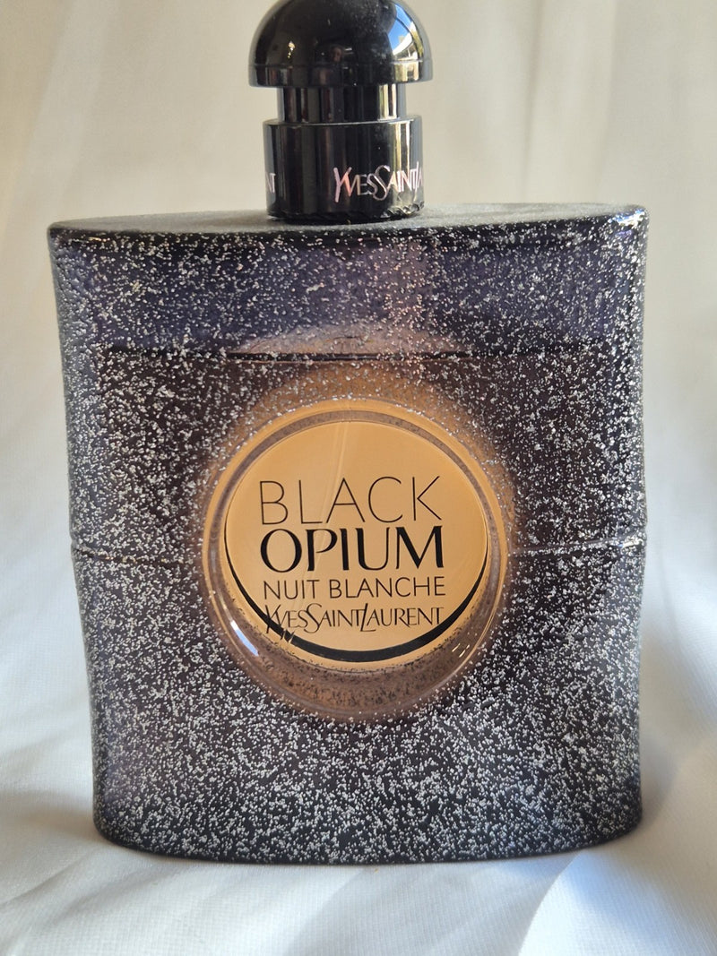 Ysl Black Opium Nuit Blanche Eau De Parfum 90ml 90% Full Discontinued Rare 0