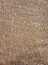Spotlight Rose Gold Pleat Sequin Fabric 79cm x 141cm3