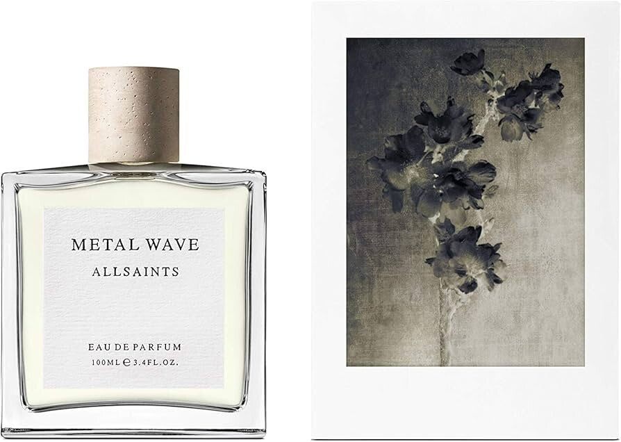 All Saints Metal Wave Eau De Parfum Spray Unisex 100ml Discontinued Rare