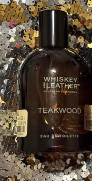 Whiskey and Leather Teakwood Eau De Toilette 100ml (Unboxed)