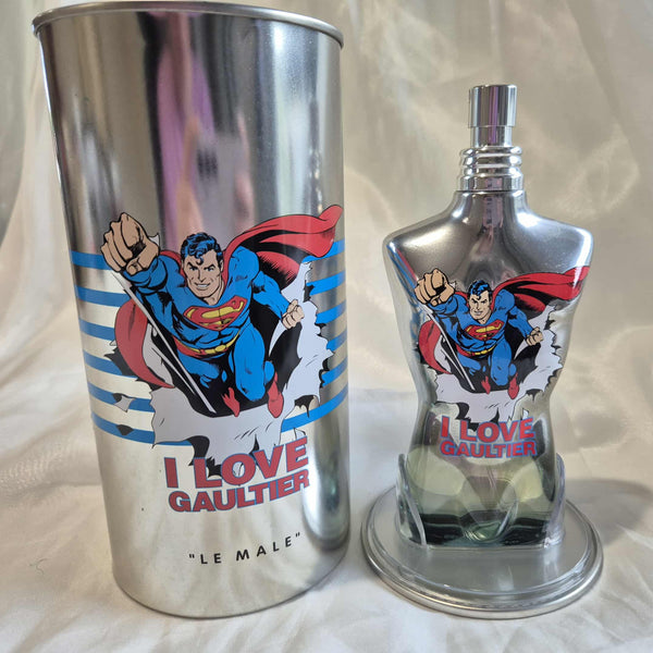 Jean Paul Gaultier I Love Gaultier Le Male Superman Eau De Toilette Eau Fraiche Spray 125ml Limited Edition 2017