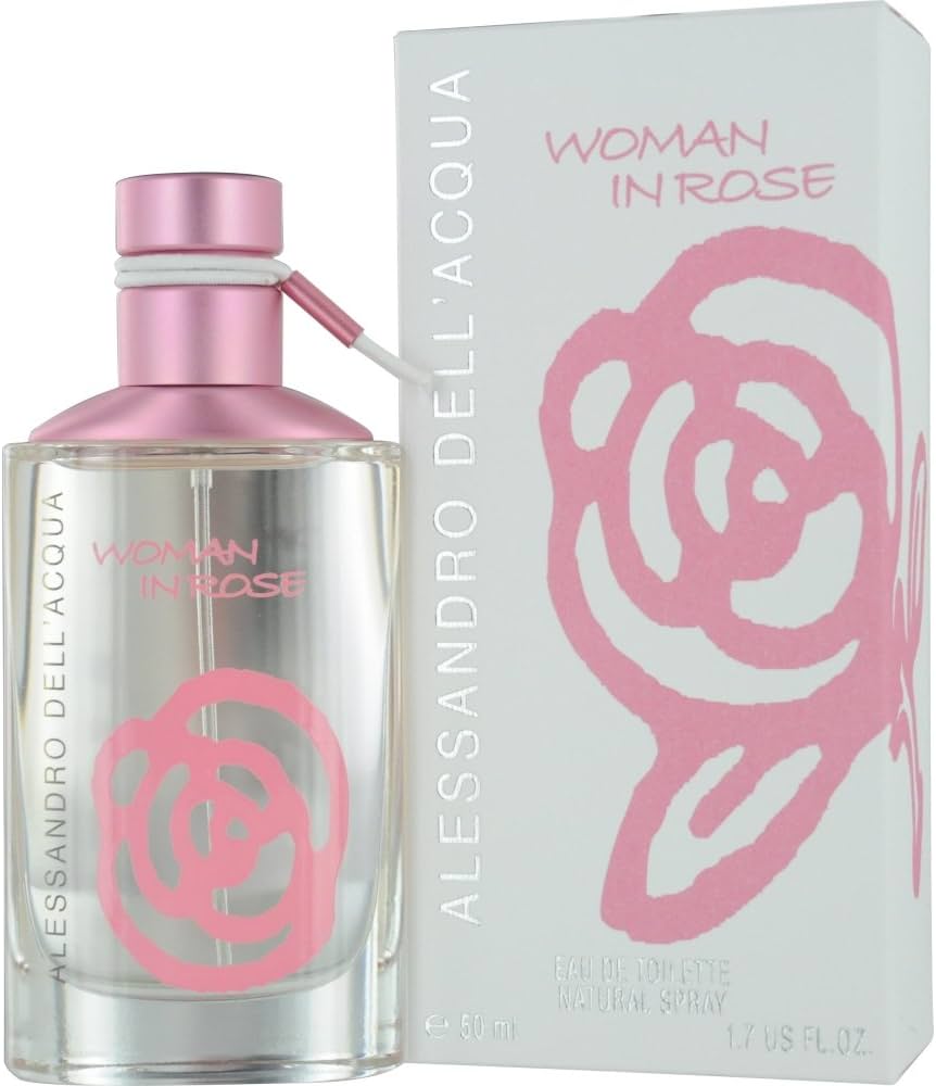 Alessandro Dell'Acqua Woman In Rose Eau De Toilette Spray 50ml (Discontinued, Rare)