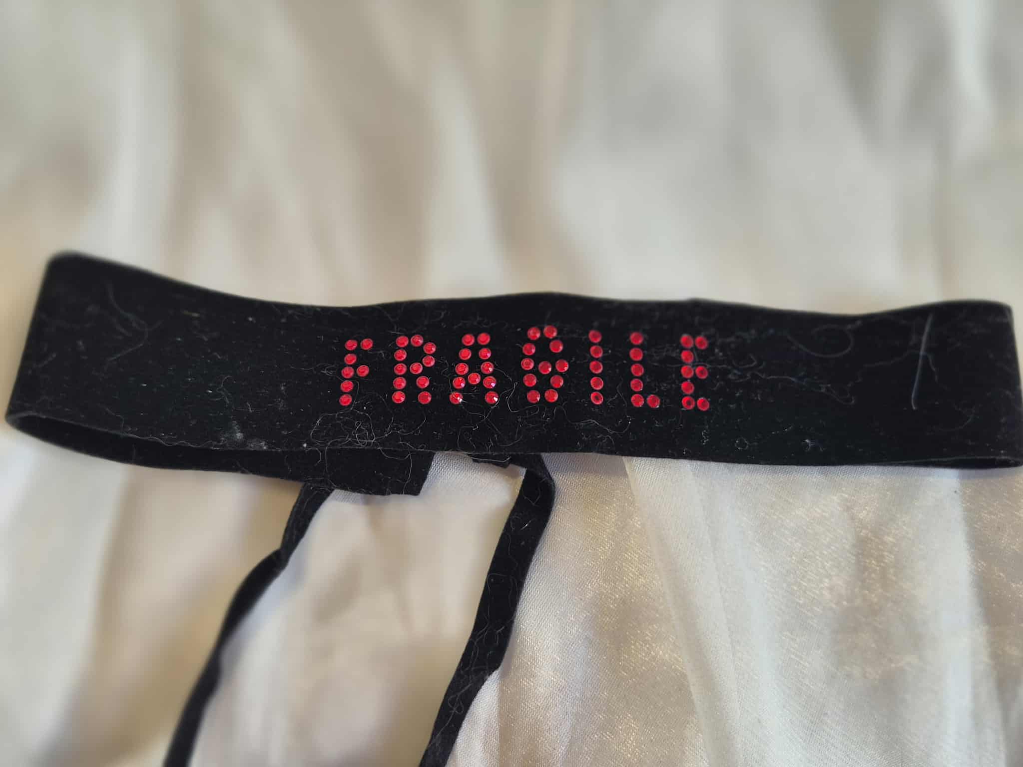 Jean Paul Gaultier Fragile Neck Tie Collectable Item (Discontinued, Very Rare)