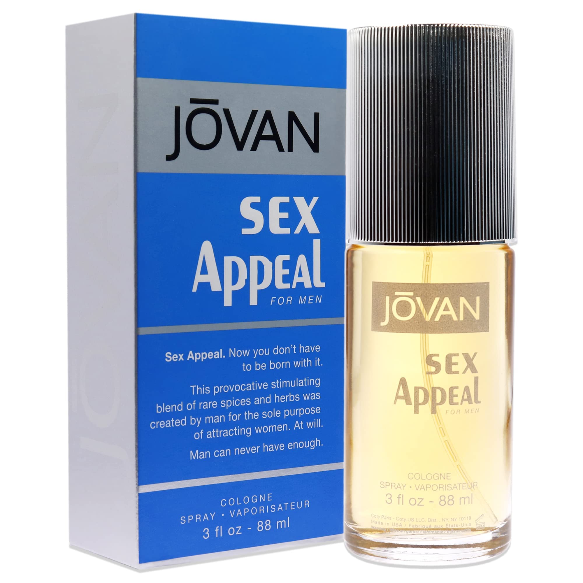 Jovan Sex Appeal For Men Cologne Spray 88ml