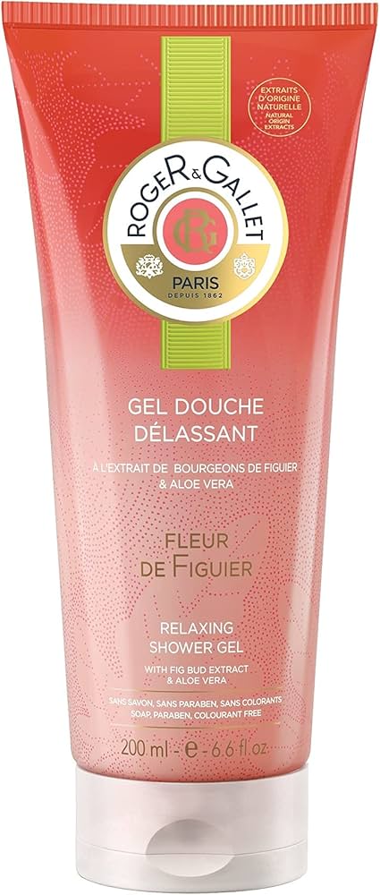 Roger & Gallet Fleur De Figuier Relaxing Shower Gel 200ml (Unboxed)