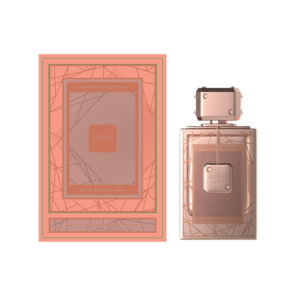 Anfar Date Nights Femme Aesthetic Edition Extrait De Parfum Spray 100ml