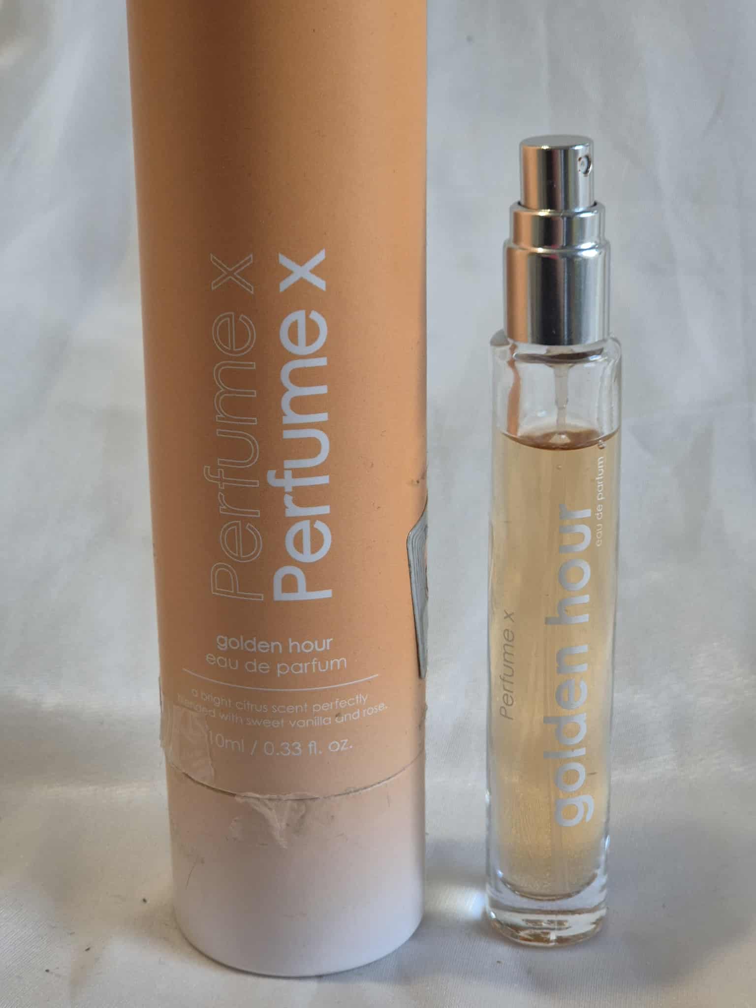 Perfume X Golden Hour Eau De Parfum Spray 10ml Australian Made (90% Full)
