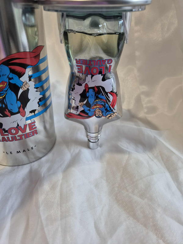 Jean Paul Gaultier I Love Gaultier Le Male Superman Eau De Toilette Eau Fraiche Spray 125ml Limited Edition 2017