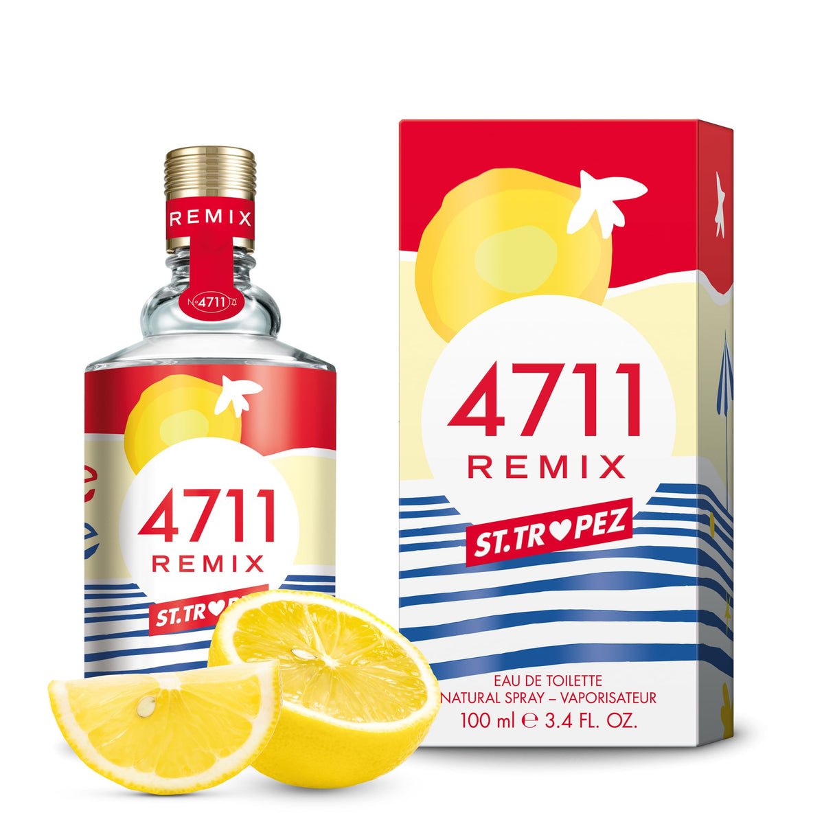 4711 Remix St. Tropez Eau De Toilette Natural Spray 100ml