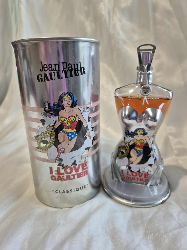 Jean Paul Gaultier I Love Gaultier Classique Wonder Woman Eau De Toilette Eau Fraiche Spray 100ml Limited Edition 2017