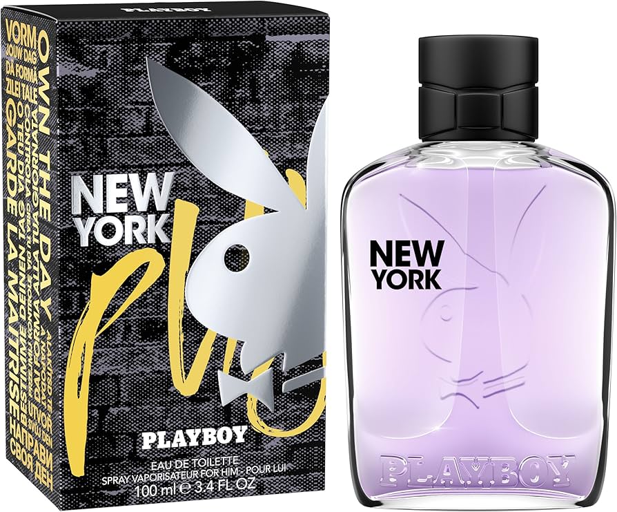 Playboy New York Eau De Toilette Spray For Him 100ml