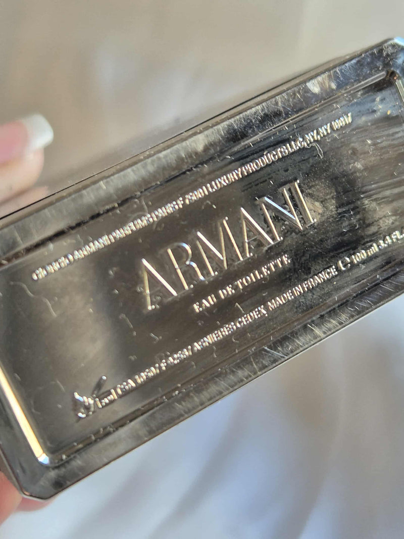 Giorgio Armani Eau De Nuit Eau De Toilette 100ml 90% Full