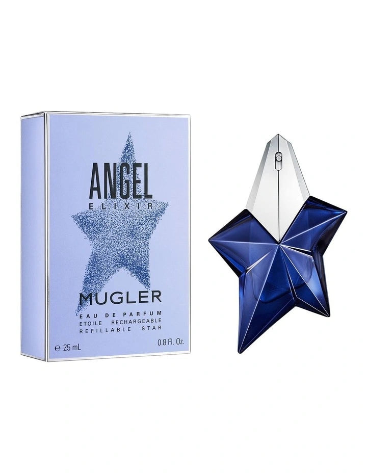 Thierry Mugler Angel Elixir Eau De Parfum Spray Refillable Star 25ml