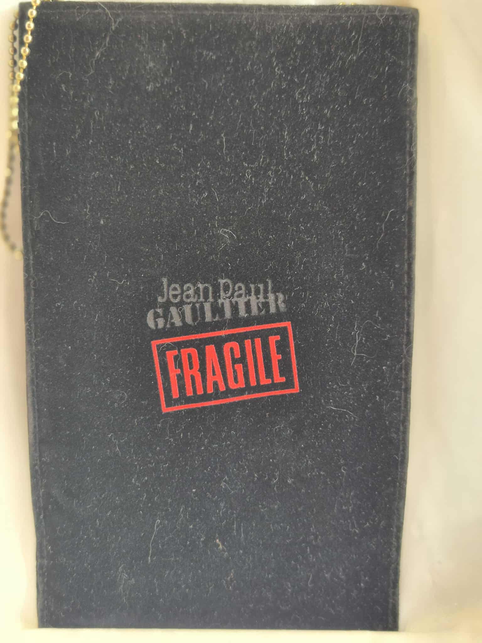 Jean Paul Gaultier Fragile Gift Bag/Purse Collectable Item (Discontinued, Very Rare)