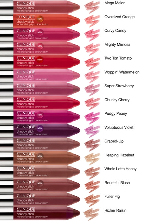 Clinique Chubby Stick Moisturizing Lip Colour Balm 3g - 07 Super Strawberry