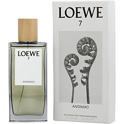 Loewe 7 Anonimo By Loewe Eau De Parfum Spray 3.4 Oz (new Packaging)