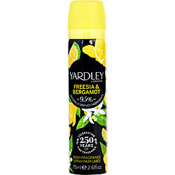 Yardley Freesia & Bergamot By Yardley Body Spray 2.5 Oz