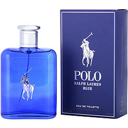 Polo Blue By Ralph Lauren Edt Spray Refillable 4.2 Oz