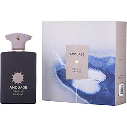 Amouage Library Opus Xv King Blue By Bois 1920 Eau De Parfum Spray 3.4 Oz