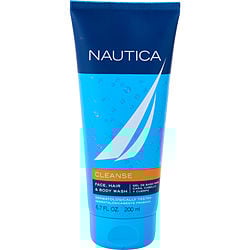 Nautica Cleanse By Nautica Face, Hair & Body Wash 6.7 Oz
