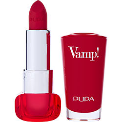 Pupa Vamp! Extreme Colour Lipstick With Plumping Treatment - # 302 Ruby Red --3.5g/0.12oz By Pupa