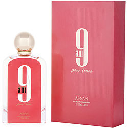Afnan 9 Am Pour Femme By  Eau De Parfum Spray 3.4 Oz