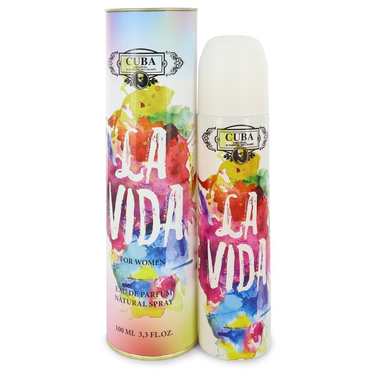 Cuba La Vida by Fragluxe Eau De Parfum Spray 3.3 oz for Women