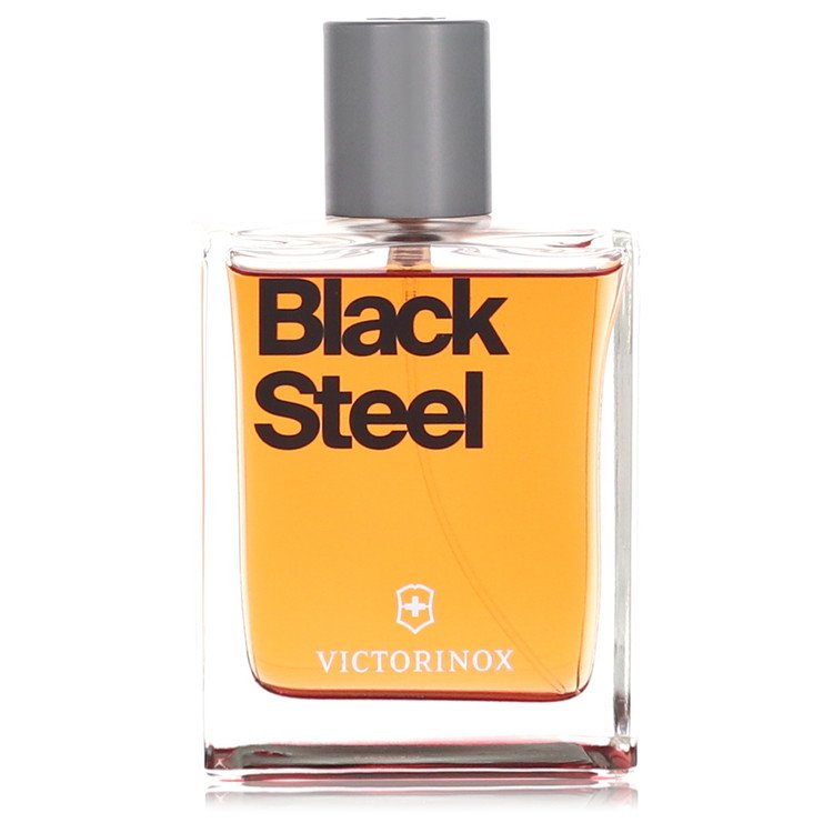 Swiss Army Black Steel by Victorinox Eau De Toilette Spray (Unboxed) 3.4 oz for Men