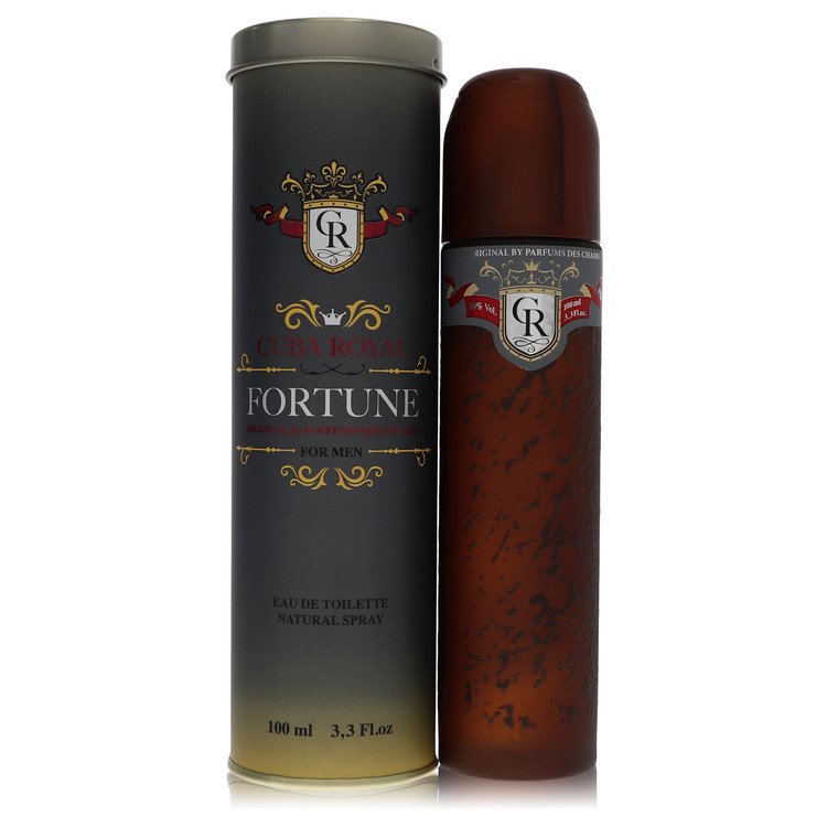 Cuba Royal Fortune by Fragluxe Eau De Toilette Spray 3.3 oz for Men