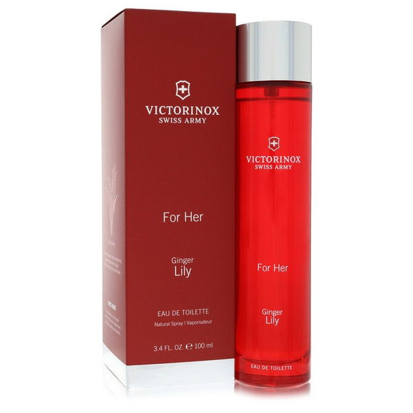 Victorinox Ginger Lily by Victorinox Eau De Toilette Spray 3.4 oz for Women