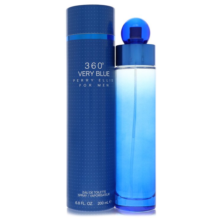 Perry Ellis 360 Very Blue by Perry Ellis Eau De Toilette Spray 6.8 oz for Men
