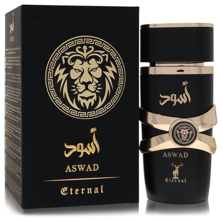 Khalis Aswad Eternal Collection by Khalis Eau De Parfum Spray 3.4 oz for Men