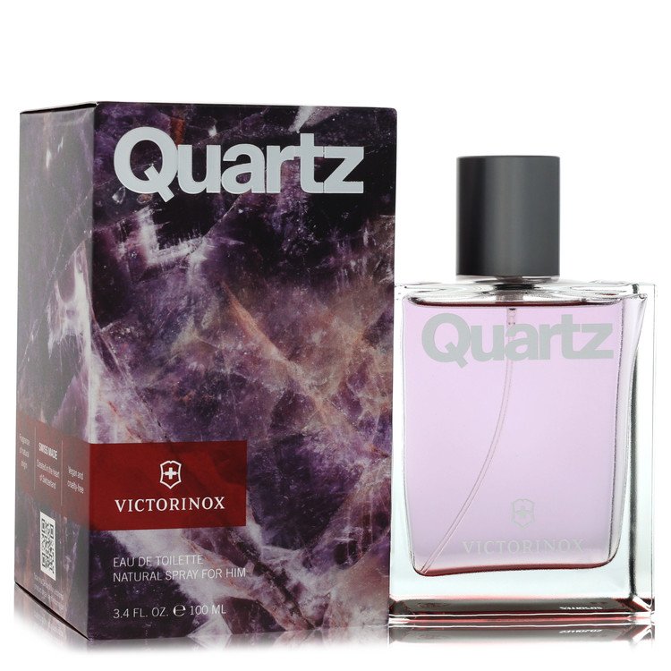 Victorinox Quartz by Victorinox Eau De Toilette Spray 3.4 oz for Men
