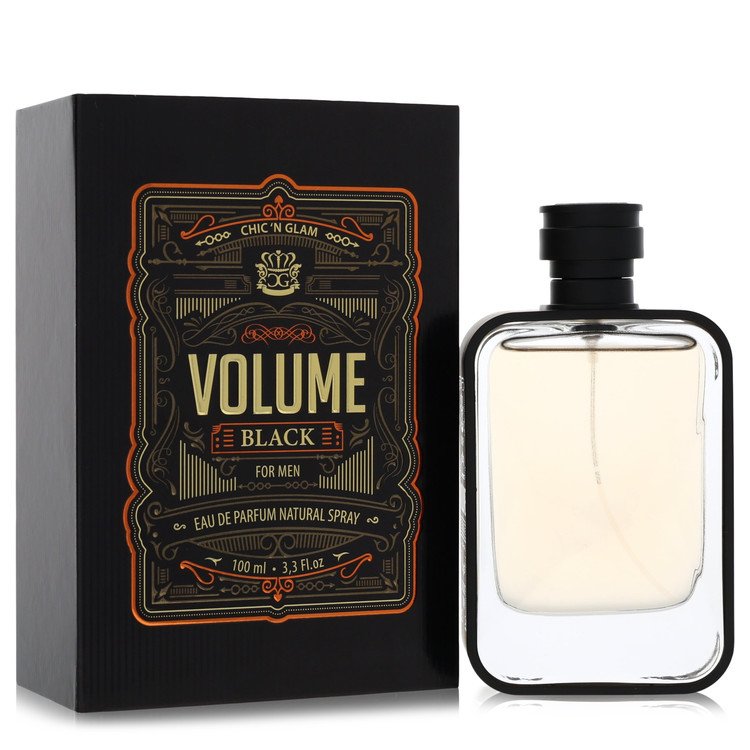 Chic 'n Glam Volume Black by Chic 'N Glam Eau De Parfum Spray 3.3 oz for Men