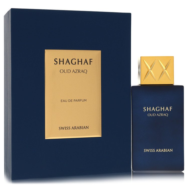 Shaghaf Oud Azraq by Swiss Arabian Eau De Parfum Spray (Unisex) 2.5 oz for Men