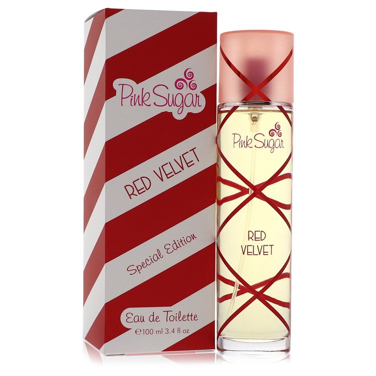 Pink Sugar Red Velvet by Aquolina Eau De Toilette Spray (Tester) 3.4 oz for Women
