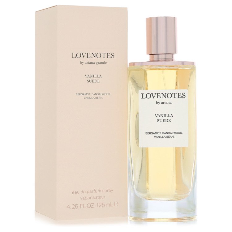 Ariana Grande Lovenotes Vanilla Suede by Ariana Grande Eau De Parfum Spray 4.2 oz for Women