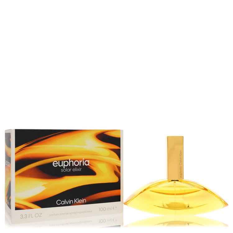 Euphoria Solar Elixir by Calvin Klein Parfum Intense Spray 3.4 oz for Women