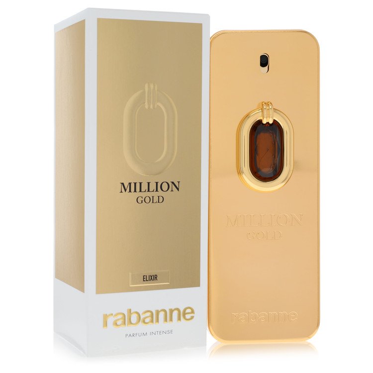 Paco Rabanne Million Gold Elixir Intense by Paco Rabanne Parfum Intense Spray 3.4 oz for Men